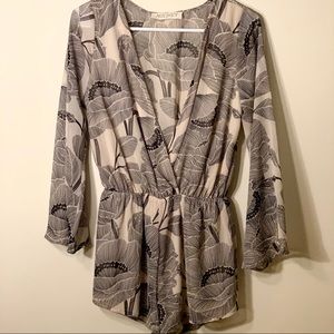 NWOT - Floral Romper from Pitaya